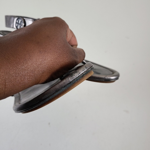 Tory Burch Minnie Travel Slingback Sandals Size 7.5 - Picture 5 of 8